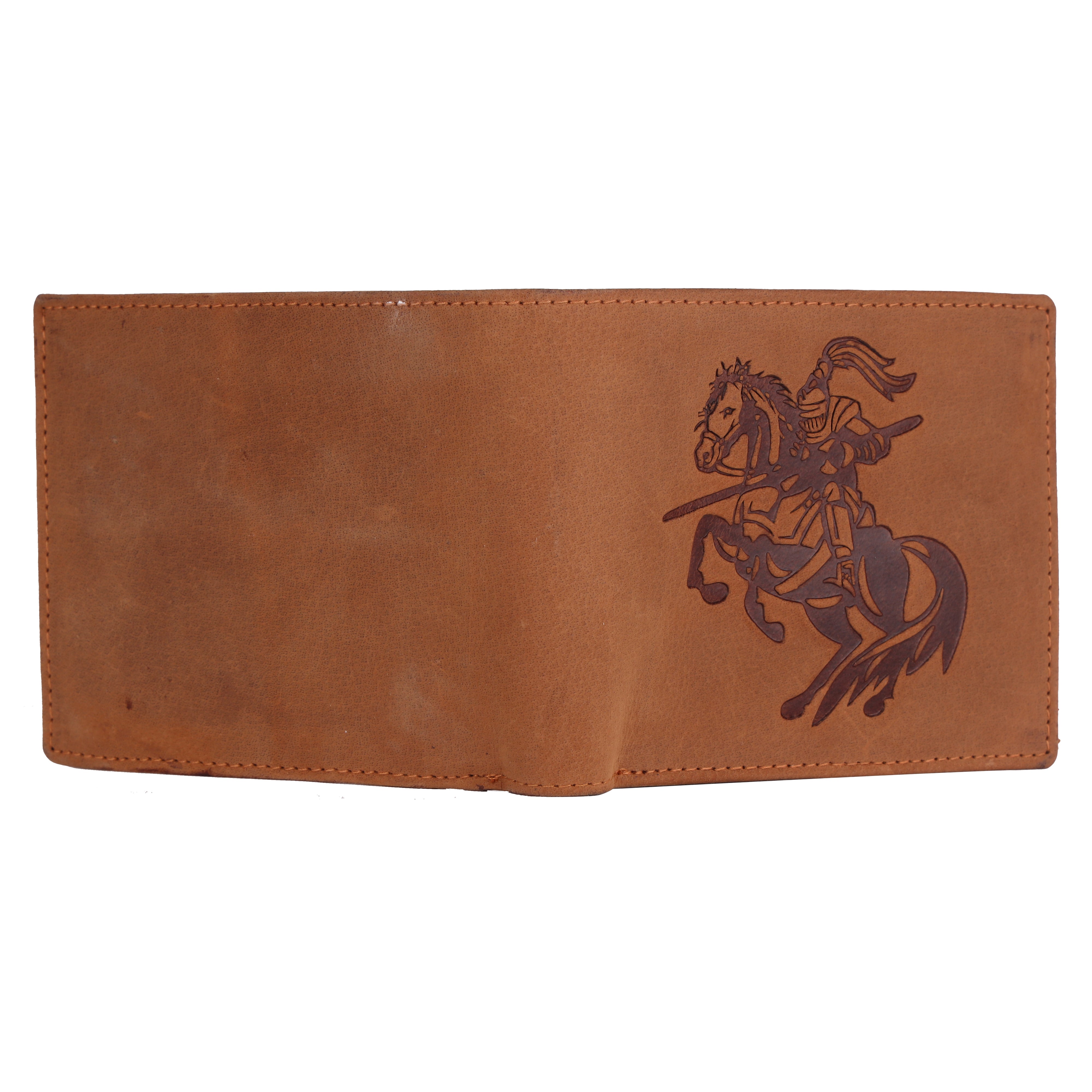 LONDON ALLEY Sparta Vintage Tan RFID Blocking Men's Leather Wallet