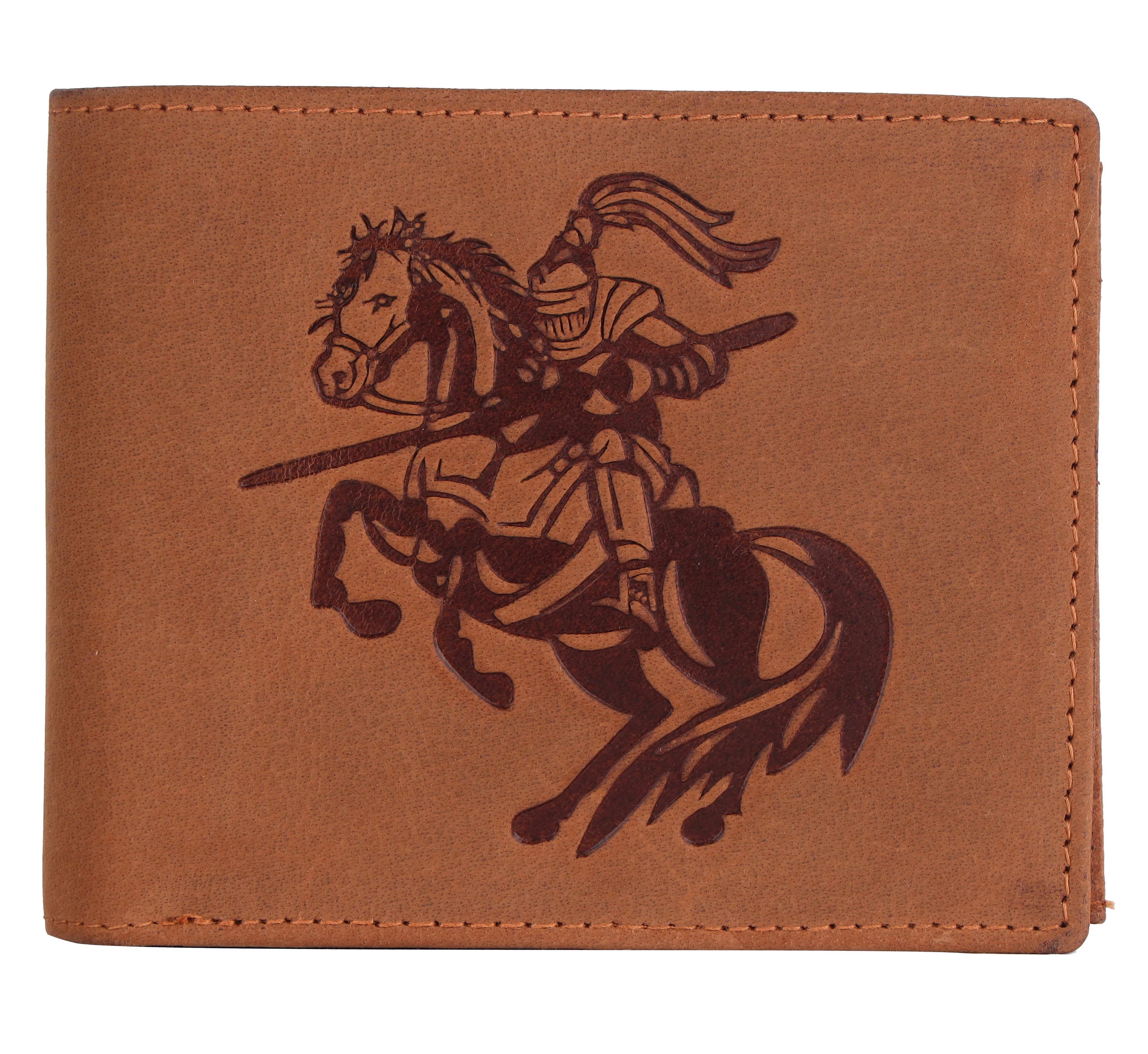 LONDON ALLEY Sparta Vintage Tan RFID Blocking Men's Leather Wallet