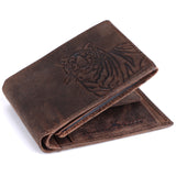 LONDON ALLEY Dave Vintage Brown RFID Blocking Men's Leather Wallet