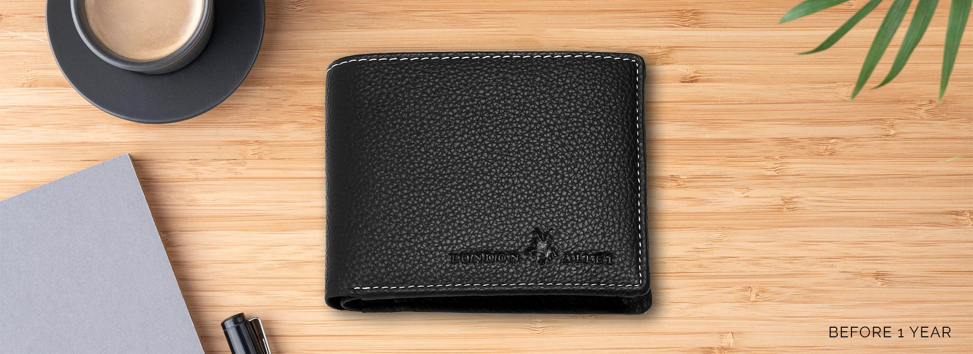 Wallet before use, from the original store comparison